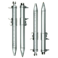 10cm plastique pied à coulisse multifonction Vernier calibre rouleau ScaleRuler Instrument de mesure herramientas para carpinteria