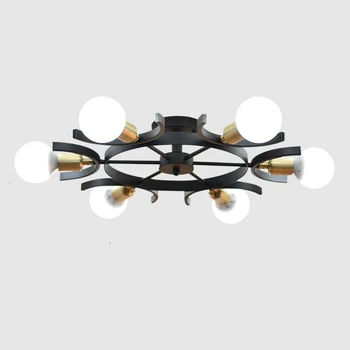 

Hot Lamparas De Techo Hanging Light Metal Lamphouse Chandelier Ceiling Lamp lustre pendente