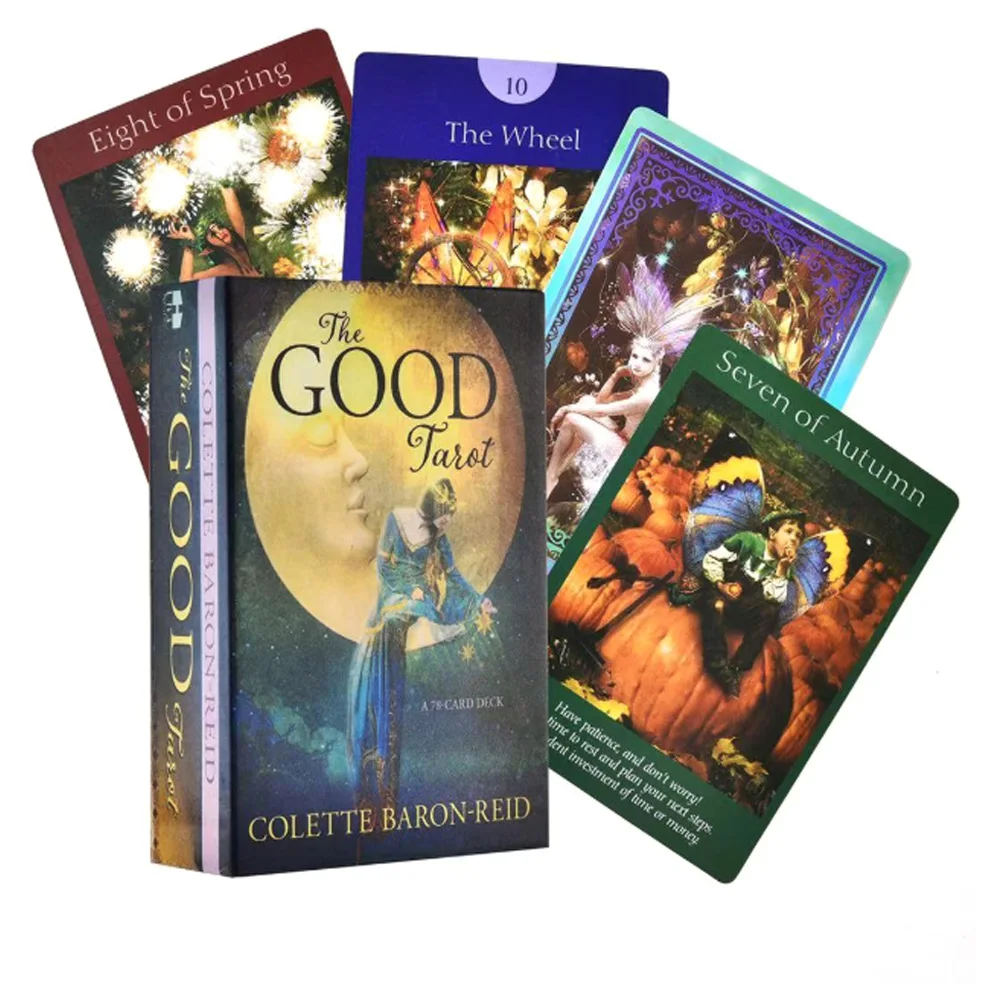 The Good The Good Oracle Tarot Cards английская версия гадание Дата игральные карты, настольные игры для взрослых детей magic the gathering 78 - Цвет: The Good