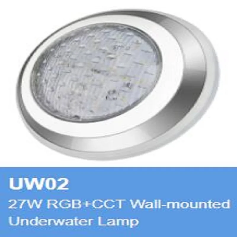 Milight 433MHz PAR56 LED Pool Light Underwater Lamp Wall-mounted 27W RGB+CCT DC12-24V IP68 9W 15W 27W underwater Light RGB+CCT
