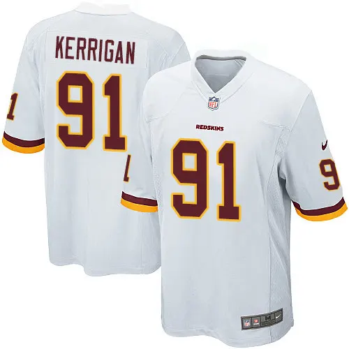 MEN Мужская Новинка, Высококачественная красная Джерси с принтом «Washington Ryan Kerrigan Redskins» - Цвет: MEN