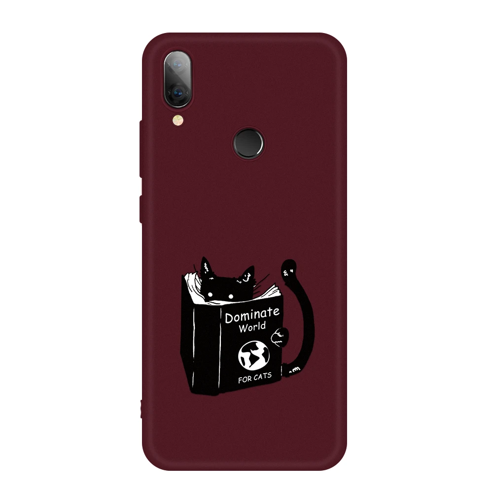 Матовый чехол с милым рисунком для Redmi 7 6A 7A, защитная задняя крышка для телефона Xiaomi Redmi Note 5 6 7 Pro K20 Pro K20 - Цвет: 02