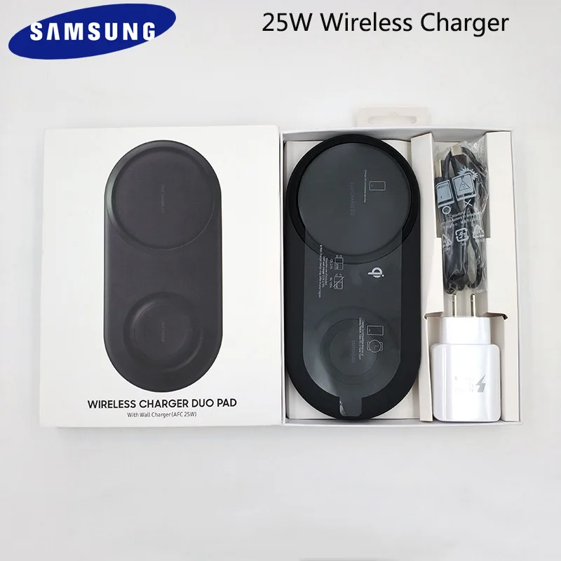 

100% Original Samsung S10 25W Fast Wireless Charger Type C Cable 1.2M For Samsung Galaxy S9 S8 Plus Note 5 8 9 10 Pro S6 S7 Edge