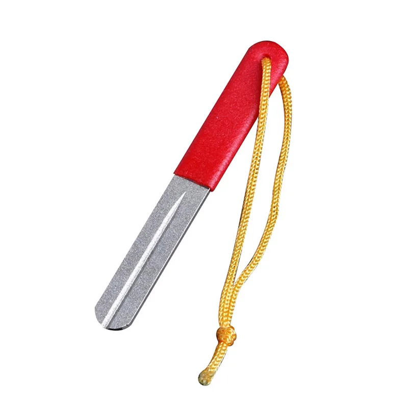 10cm Long Portable Fishing Hook Sharpener Hone Fly Fishing Flies Hook