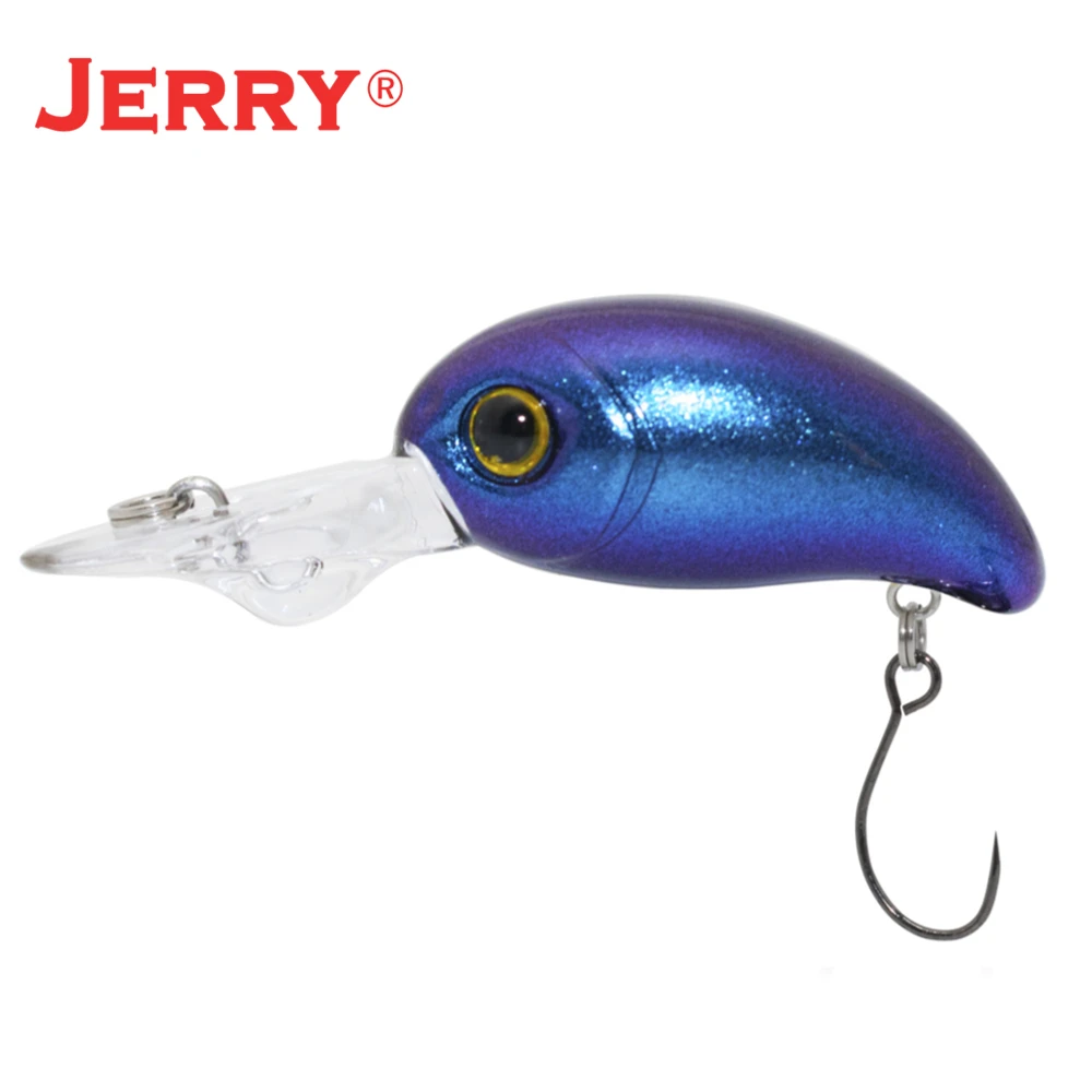 Jerry Competitor Trout Lures Floating Deep Diving Crank Wobbler Hard Bait  Plug Spinning Fishing Lure Glow UV Colors Stream&Lake