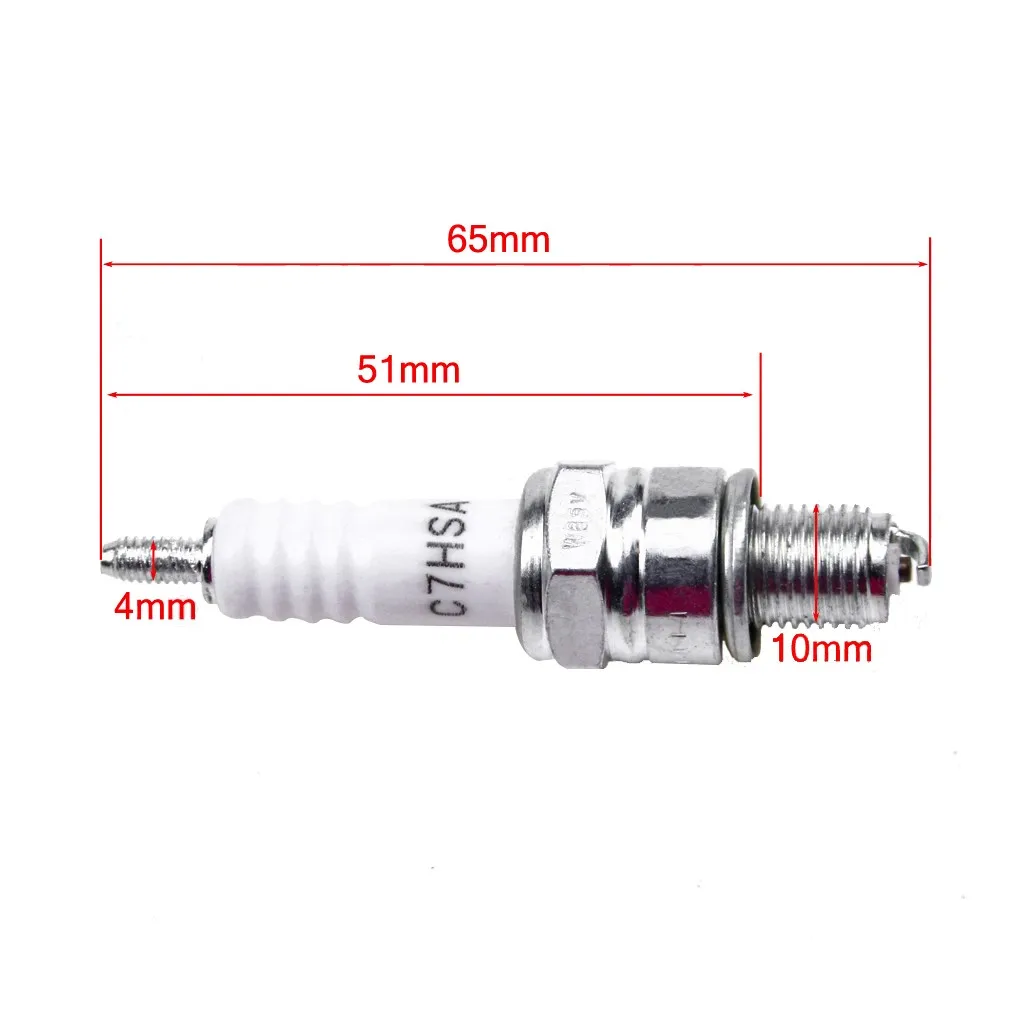Motorcycle Spark Plug for 50cc-150cc ATV Dirt Bike