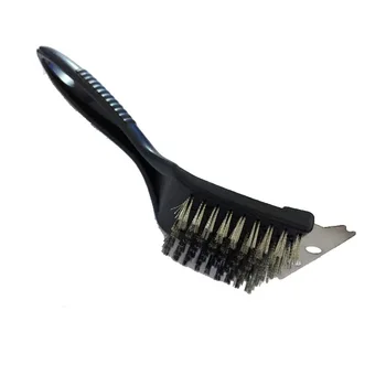 

Barbecue brush Plastic and wire tip brush Barbecue tool cleaning brush 100pcs