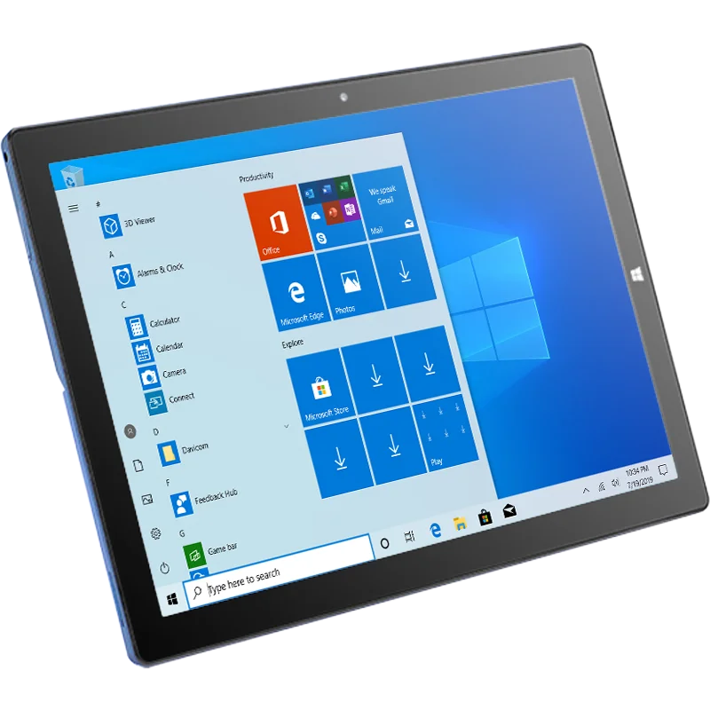 10.1 inch IPS 1920*1200 Pipo W10 2 in 1 Tablet PC Win10 6G RAM 64G ROM Celeron N4120 Quad-core WIFI BT 5.0 HD Computer Netbook 2