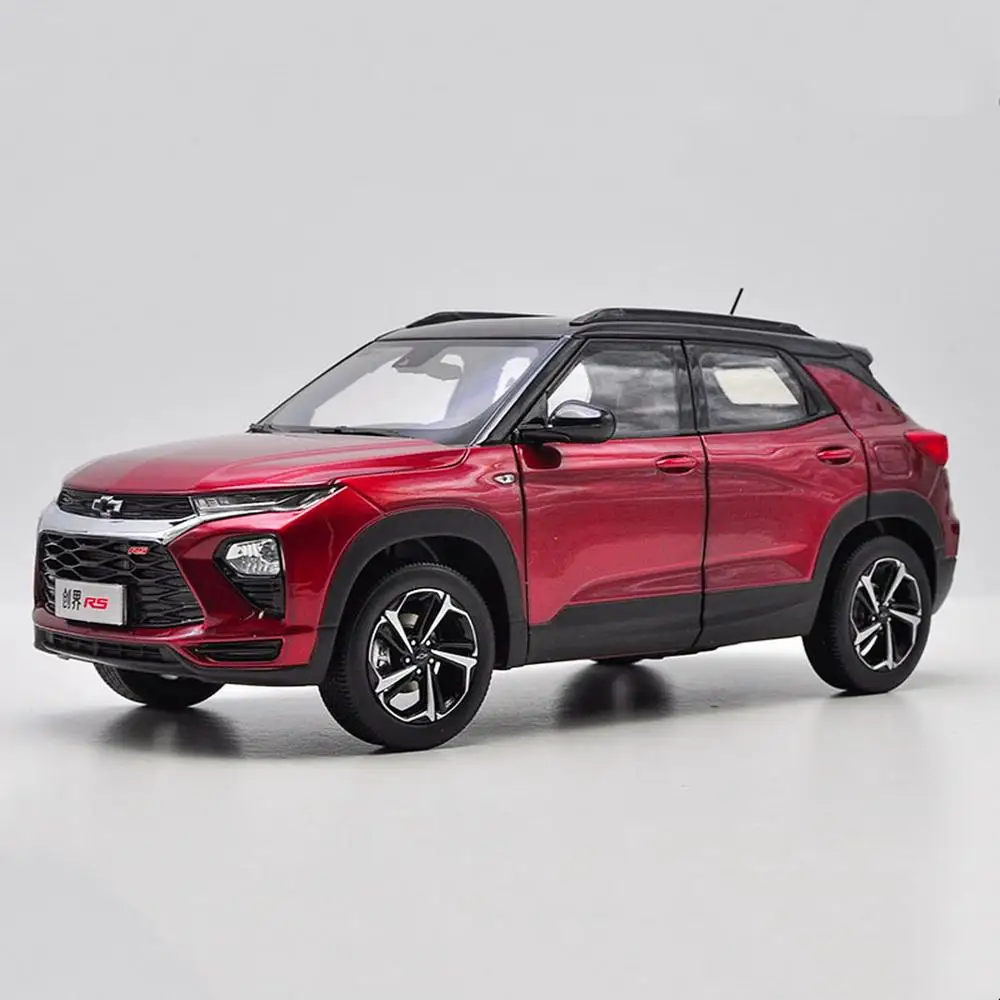 1/18 Scale Chevrolet TRAILBLAZER RS Black/Red Diecast Car Model Toy Collection | Игрушки и хобби