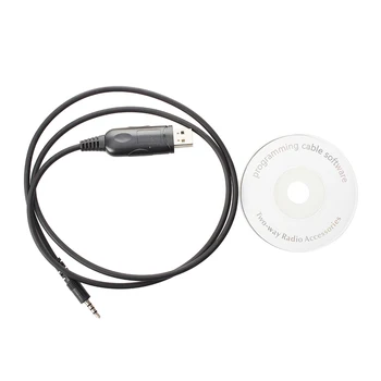 

Promotion! USB Programming Cable + Driver Software CD for VX-5R Black