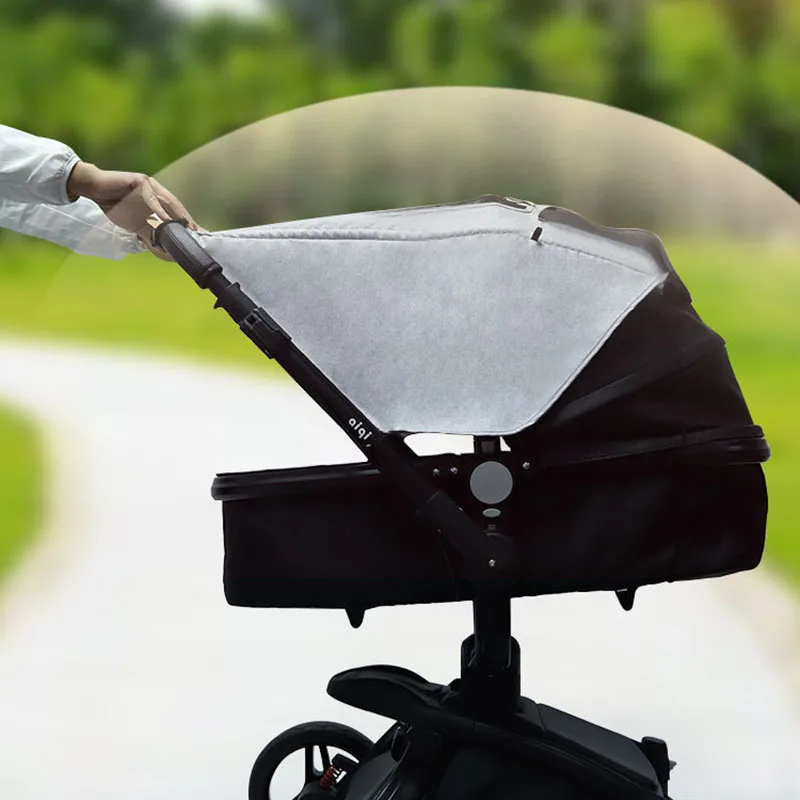 Sunshade For High Landscape Baby Stroller Bebe Accessories Awning UV Cover Bi-Directional Car Light Blocking Universal orbit baby stroller accessories	