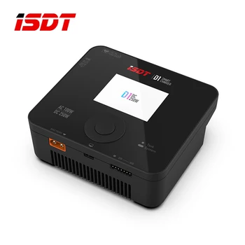 

ISDT D1 AC 100W DC 250W 10A Dual Channel Smart Lipo Discharger Charger for 1-6S Lipo Battery RC FPV Racing Drone RC Parts