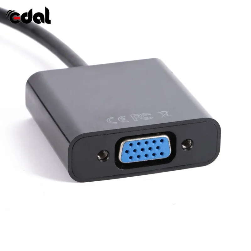 Для компьютера PC DVD HDTV 1080P HDMI мужчин и женщин VGA видео конвертер Кабель-адаптер