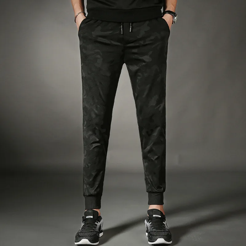 

MEN'S Casual Pants Japanese-style Camouflage Slim Fit Long Pants Skinny Harem Pants Spring Summer Beam Leg Sweatpants Men's Fash