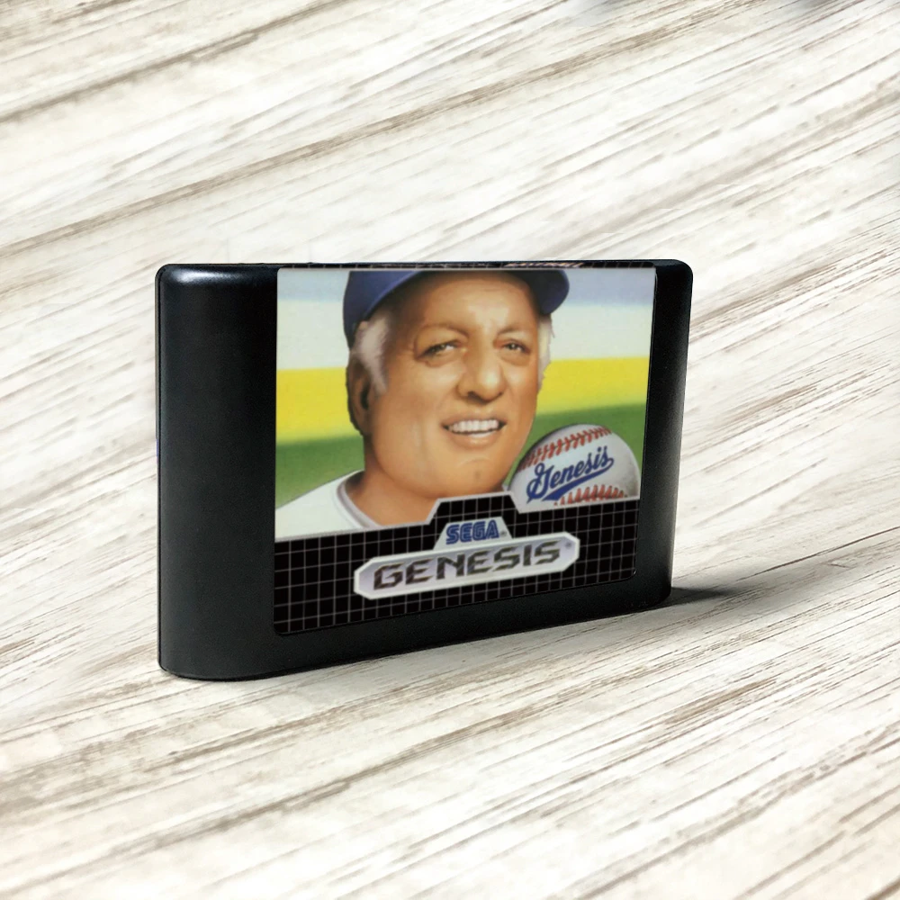Tommy Lasorda Baseball USA Label Flashkit MD Electroless Gold PCB Card for  Sega Genesis Megadrive Video Game Console|Replacement Parts & Accessories|  - AliExpress