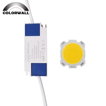 

LED COB Temperature LED Light Board Chip with LED Driver Power Supply Transformer for DIY LED Downlight Replacement Kit