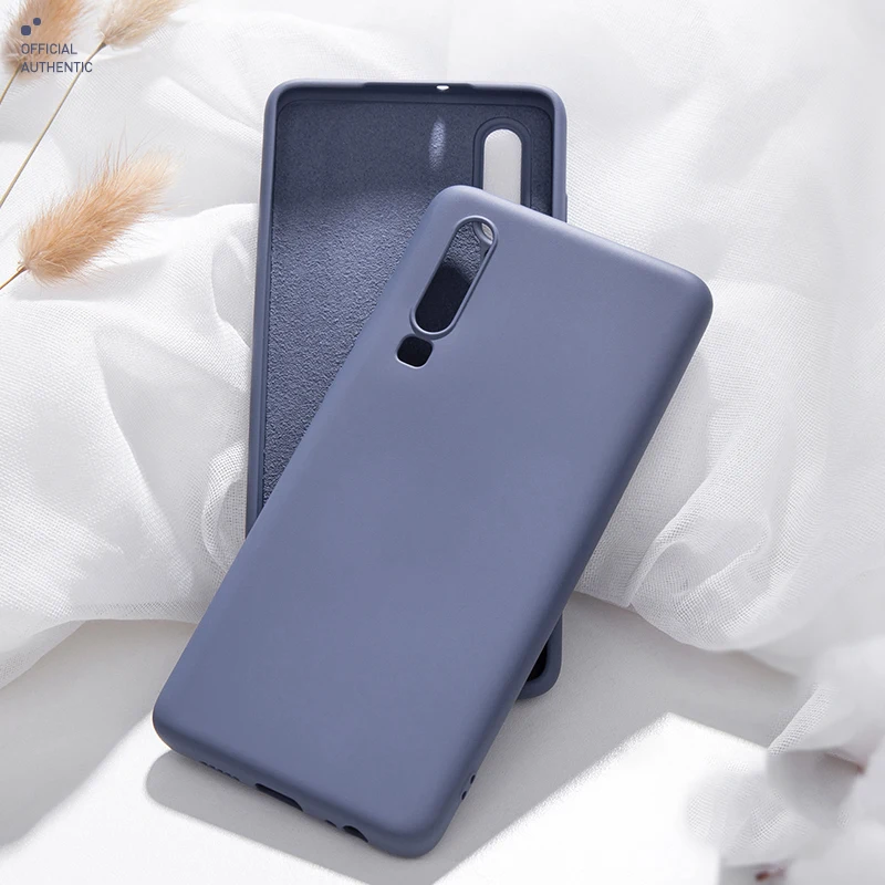 Жидкий силиконовый чехол для huawei P Smart Plus Z P30 P20 Lite Honor 10 10i 20 Nova 3 3i 5 5i mate 30 Pro, мягкий чехол