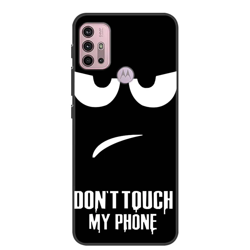 Fashionable Soft Silicone Back Cover Phone Case - Fits 6.5'' Models