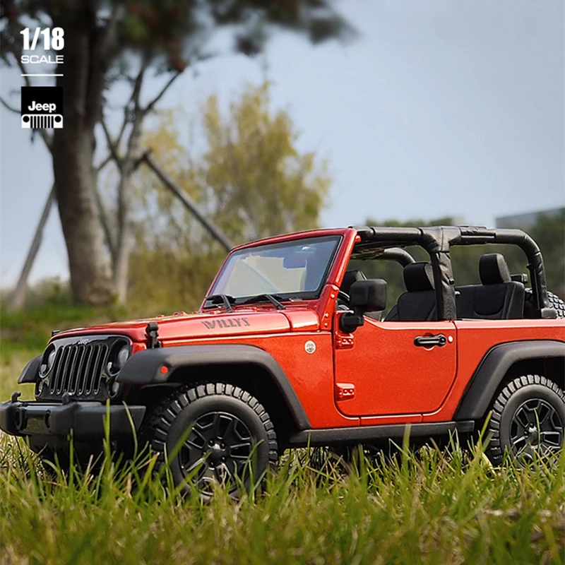 Maisto 1:18 2014 JEEP Wrangler car alloy car model simulation car decoration collection gift toy Die casting model boy toy