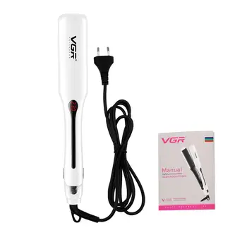 

VGR Hair Straightener Adjustable Hair Styling Appliance Ceramic Hair Straightener For Women Widen Panel V-556