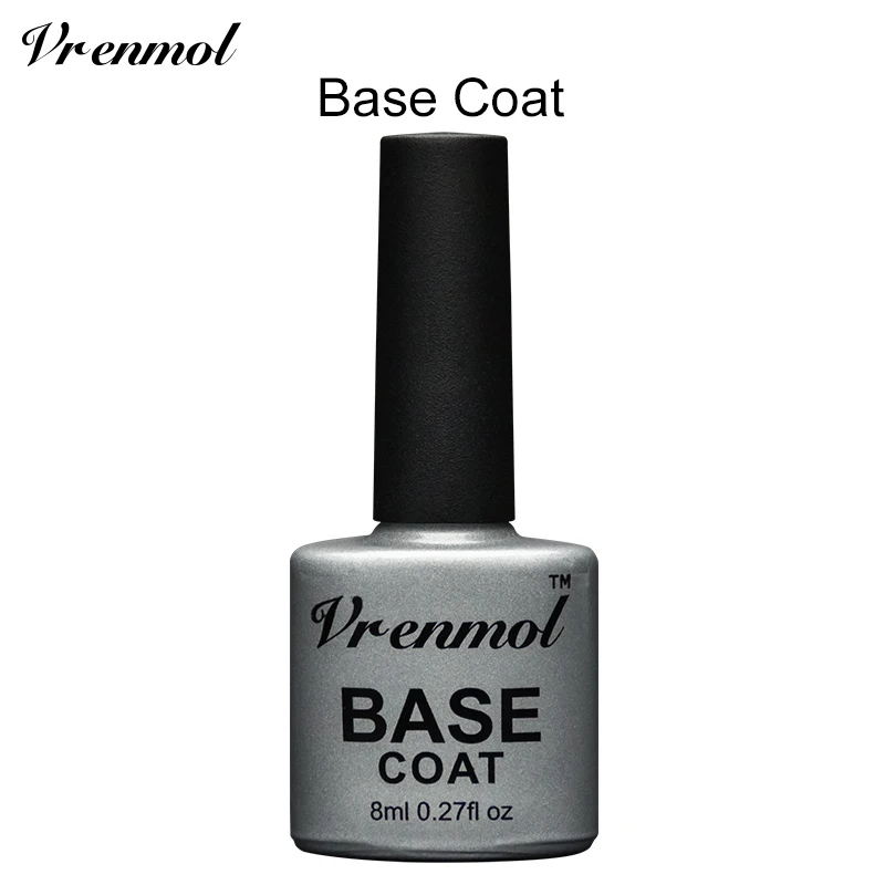 base coat Vrenmol Гель-лак для ногтей Опаловый Желейный гель полупрозрачный лак прозрачный молочно-белый цвет дизайн ногтей Маникюр УФ-гель Полупостоянный лак - Цвет: base coat