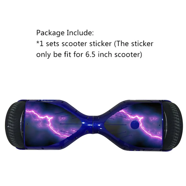 6.5 Inch Electric Scooter Hoverboard Stickers Balance Wheel Gyroscooter Sticker Two Wheel Balancing Scooter Hover Board Stickers 6