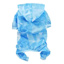 Дождевик для собак, водонепроницаемый дождевик, защита от солнца, одежда для собак, дождевик, одежда для маленьких собак, костюм для