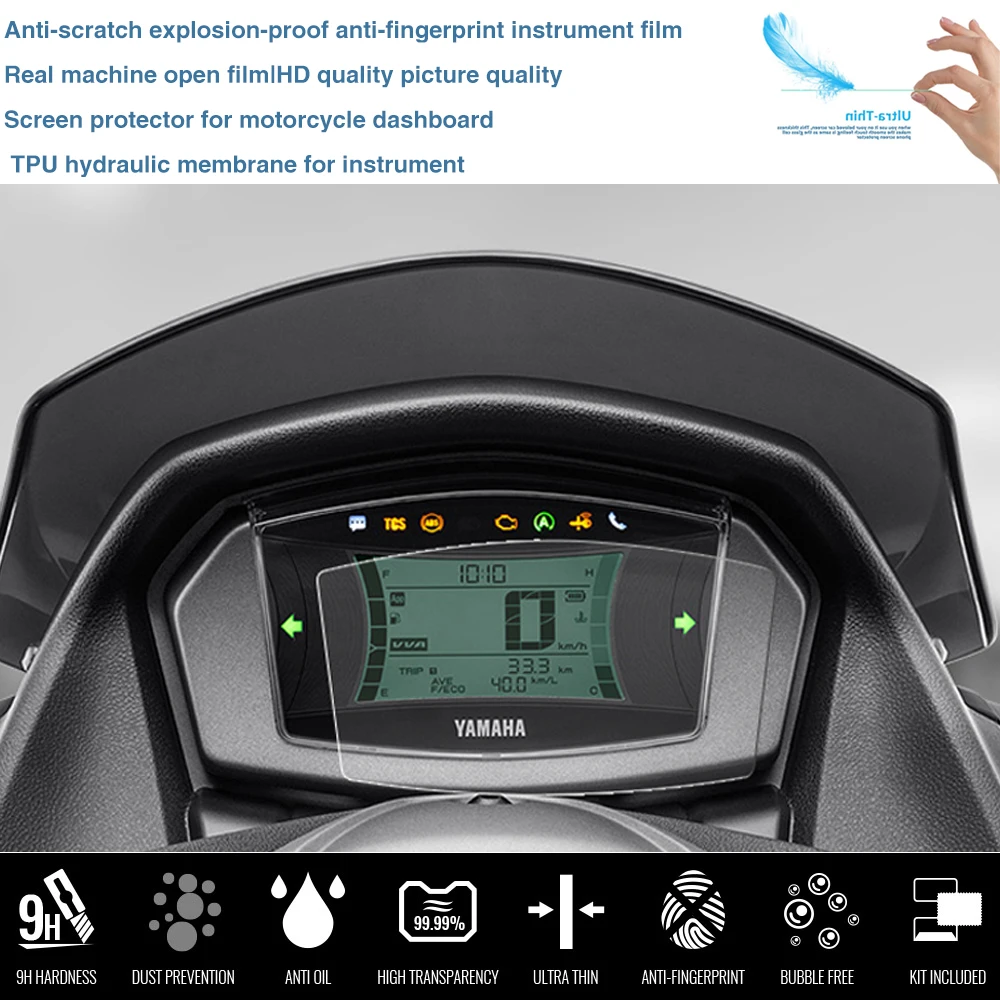 Motorcycle Accessories Cluster Scratch Protection Film Screen Protector YAMAHA NMAX125 NMAX155 NMAX N-MAX 125 155