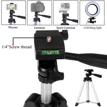 

Extendable Mobile Smart Phone Digital Camera Tripod Stand Mount Holder Clip Set For Nikon for Canon for iPhone 11 Pro Max 65cm