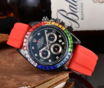 

rolex- Luxury Brand quartz women Watches Quartz Watch Stainless Steel Strap wristwatch classic business dress men watch 5423