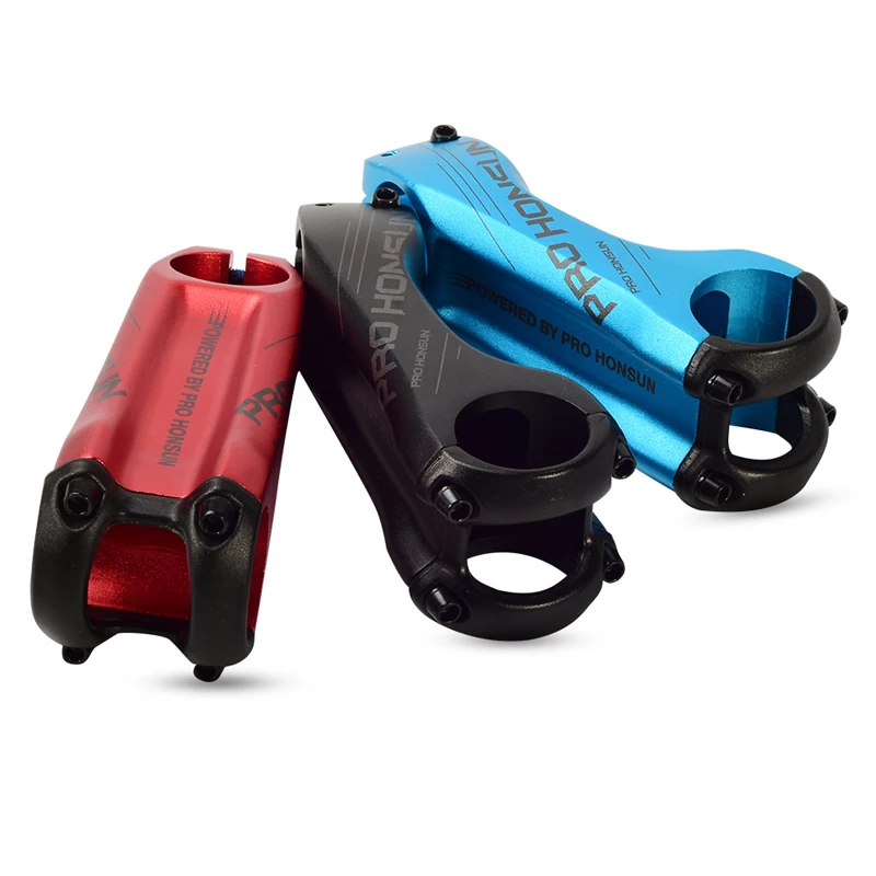 PROHONSUN Bicycle Stem Mountain Road Bike Stem MTB 31.8mm Handlebar Riser 90mm Bike Stem-17 Degree for XC