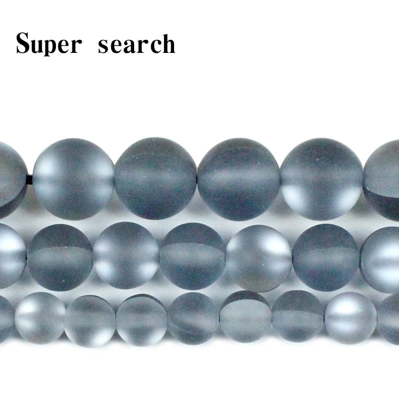 

Круглые бусины из лунного камня, 6/8/10 мм, матовые, Австрийские хрустальные бусины, 6/8/10 мм