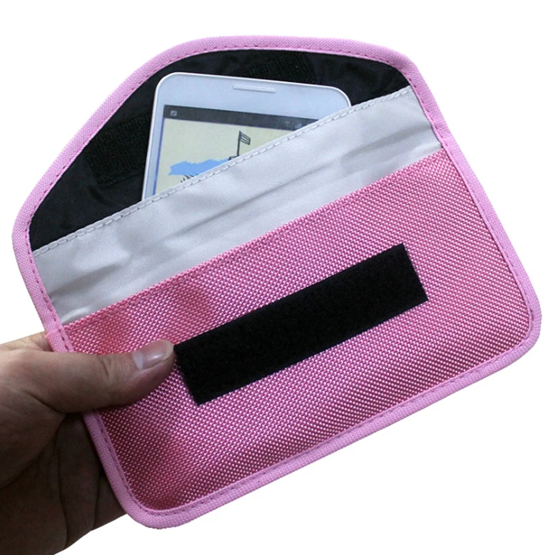 

Storage Bag Anti-Radiation Package bag Mobile Phone FOB Signal Blocking Shielding Pouch Wallet Case For ID Card/Car Key tm