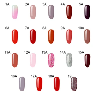 

Non-Toxic Nail Polish - Easy Peel Off & Quick Dry Organic Water Based Nail Polish Set for Women Teens Kids 19colors