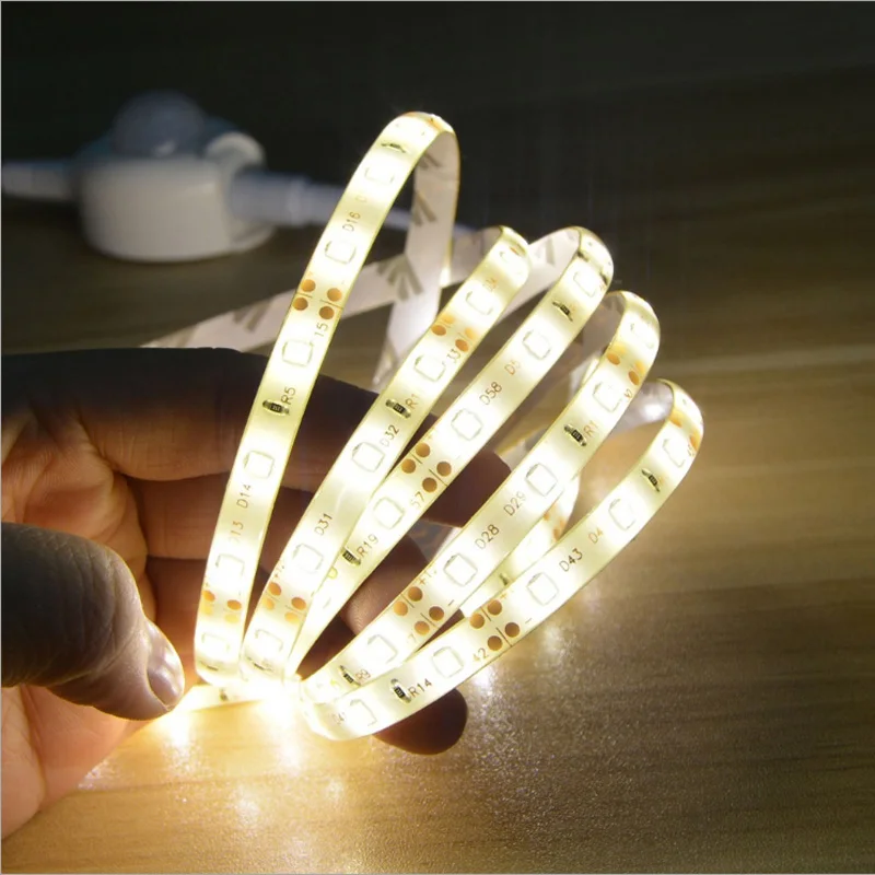 

Led Bed Sensor Lights With Human Body Intelligent Light Control Sensor Lights LED Lights With Wardrobe Cabinet Light Bar
