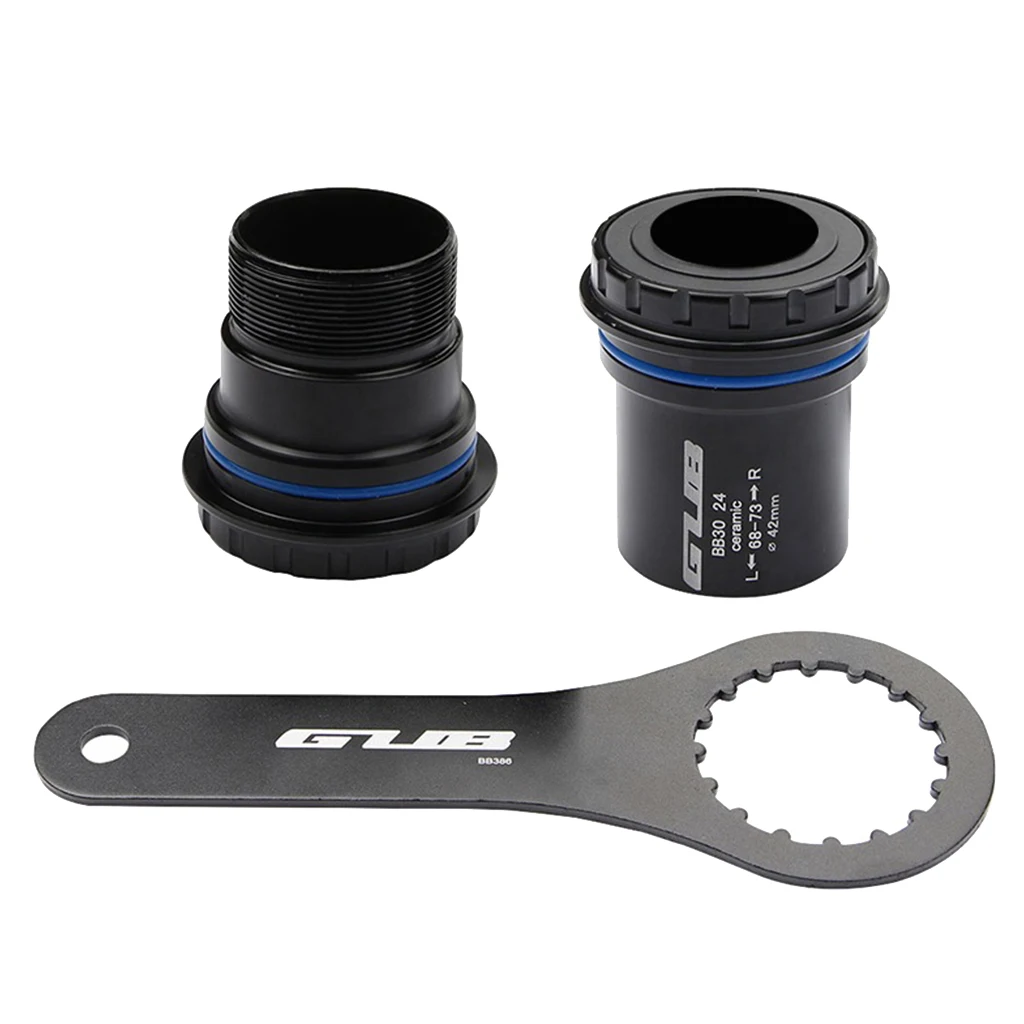 Bottom Bracket Bike Bicycle Axis Bearings MTB Road Cycling with Tool 24mm
