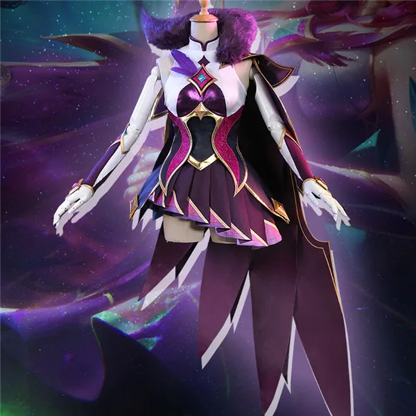 Новинка Лидер продаж косплей-костюм LOL Star Guardian Magic girl Rebel xaya для женщин полный