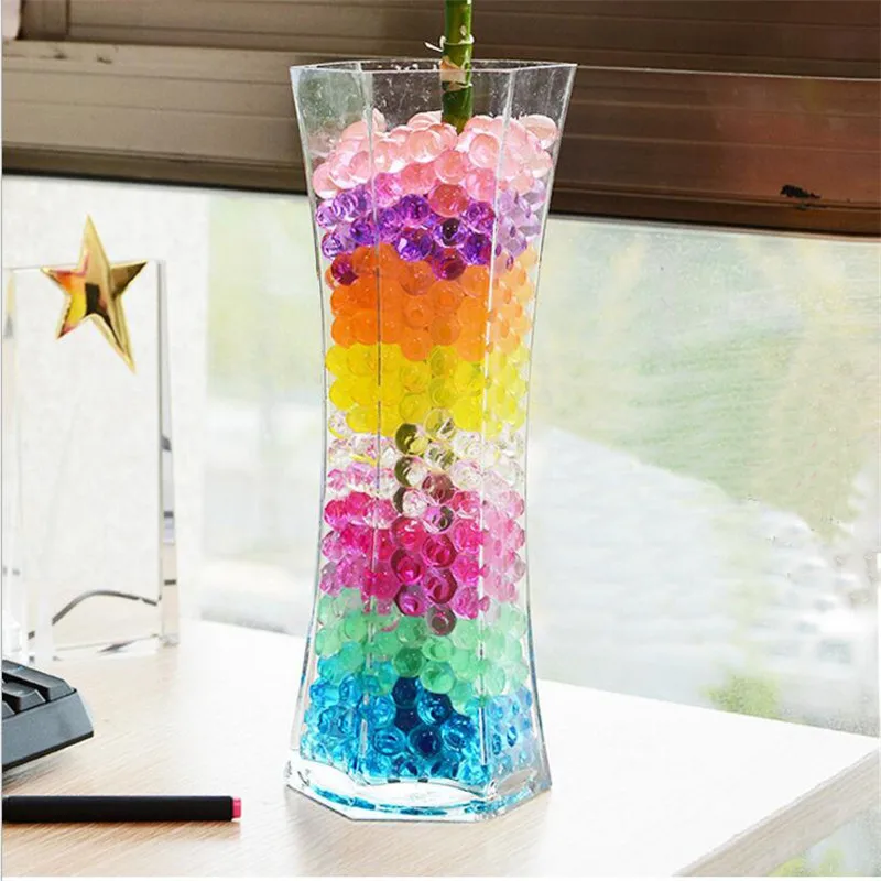 50000Pcs Clear Water Beads Clear Water Gel Jelly Balls Vase Filler  Beads,Vase Fillers for Floating Pearls, Floating Candle Making, Wedding  Centerpiece, Floral Arrangement (Transparent) 