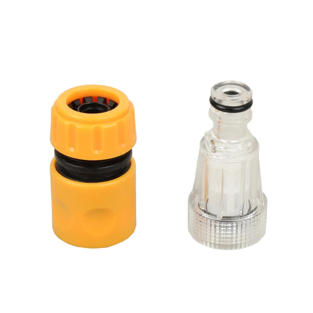

Portable Household High Pressure Washer Water Inlet Filter Car Wash Water Inlet Nut Water Inlet Pipe Joint Fittings