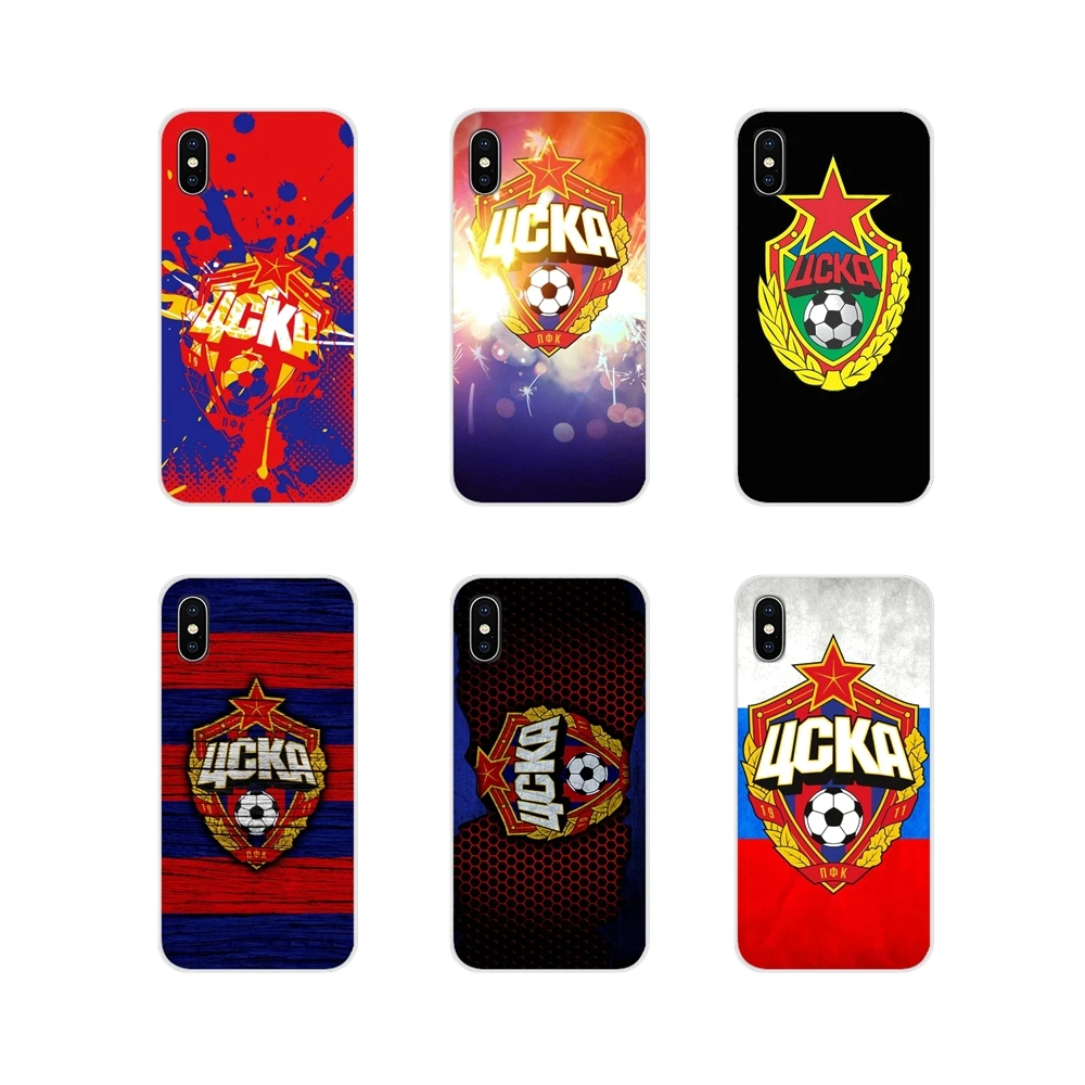 

For Samsung A10 A30 A40 A50 A60 A70 Galaxy S2 Note 2 3 Grand Core Prime PFC CSKA Moscow Accessories Phone Shell Covers
