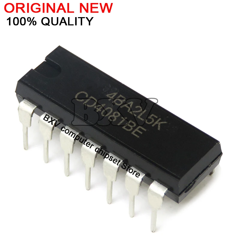 10 шт. CD4093BE HCF4093BE DIP 14 CD4093 4093 DIP-14 4093BE новый оригинальный IC | Электронные компоненты и