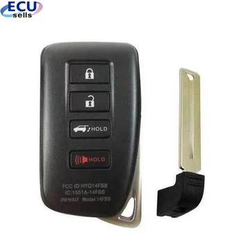 

3+1 Button ASK314.3 MHz Smart Remote Key For Lexus (SUV) 2017-2019 Board 0010 8A CHIP FCC ID: HYQ14FBB / TOY12