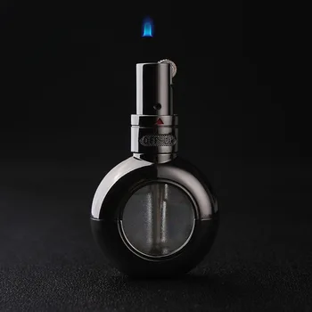 

Windproof Free Fire Jet Grinding wheel Lighter Metal Creative Shape Magic flame Cigarette Lighter Butane Gas Smoking Accessories