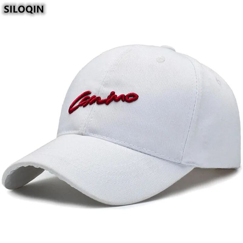SILOQIN тренд Snapback Осенняя хлопковая бейсболка для мужчин и женщин модная вышивка кепки в стиле хип-хоп регулируемый размер спортивная шапка Новинка