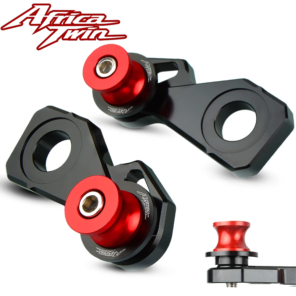 

Motorcycle Aluminum Rear Wheel Axle Stand Pick Up Hook Set For Honda CRF1000L Africa Twin Adventure Sports 2016 2017 2018 2019