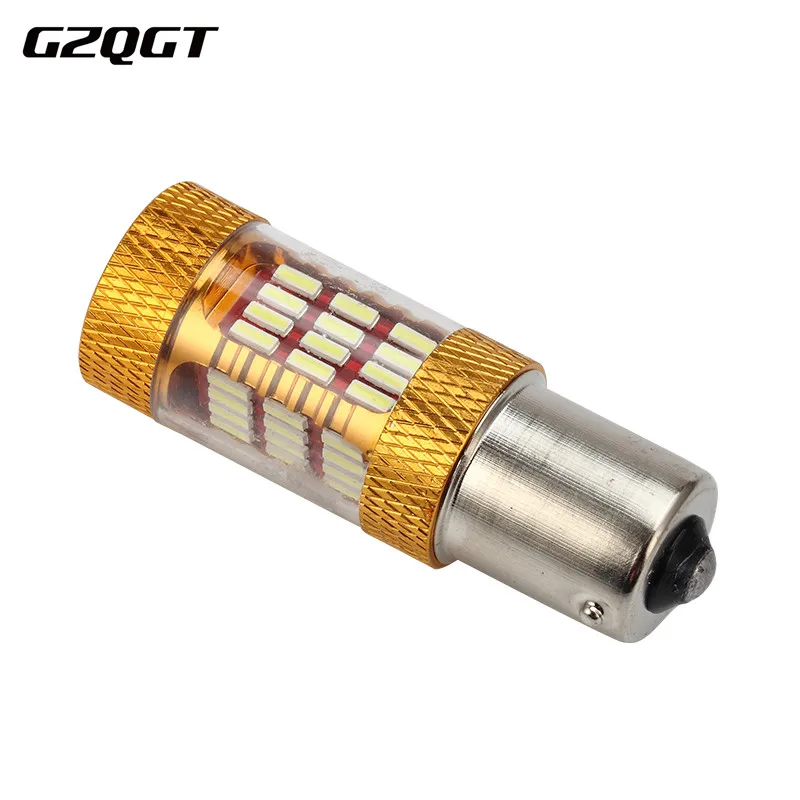 2 шт. 1156 1157 4014 54SMD LED экстремально яркая лампа для автомобилей авто сигнал поворота