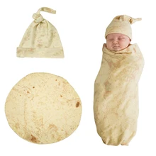 Новинка! Супер мягкое детское одеяло Burrito, мука, черепаха, пеленание, одеяло и детская шапка, комплект, пеленка для сна, обертывание, шапка