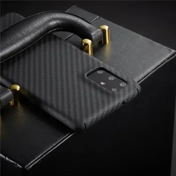 

For samsung galaxy s20 plus ultra carbon fiber case s20+ bumper shell