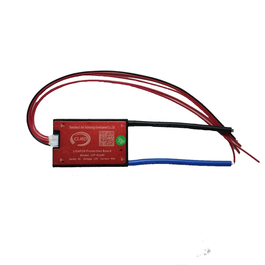 Аккумуляторная батарея CLRD 3 2 В 4S 12 LiFePo4 18650 BMS 10A 15A 20A 30A 40A 50A 60A напряжение зарядки 14 4