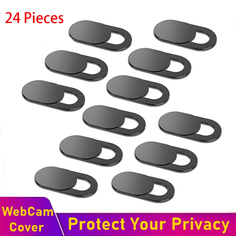 6/12/24PCS Universal Smartphone Lens Stickers Camera Cover for Laptop iPad PC Macbook Antispy Webcam Cover Privacy Lens Case mobile phone lens